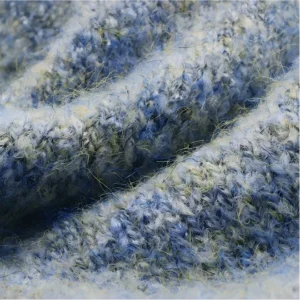 1/5.8NM Brushed Fancy Yarn 45% Acrylic 32% Recycled Polyester 20% Polyester 3% Spandex Blended Knitting Yarn