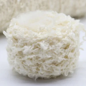 1/7NM 15% Wool 85% Recycle Polyester Knitted Sweater Yarn Factory Supplies Various Blended Fancy Yarns in Stock
