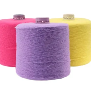 1 9nm 100% Polyester Fancy Yarn Dyed High Tenacity Anti Static Eco Friendly for Knitting Weaving Embroidery & Sewing