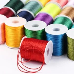 1.5mm X100M Nylon String Nylon Beading Thread for Jewellery Making Macrame Wind Chime DIY Crafts