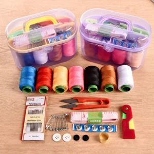 10 Piece Large Household Sewing Tool Storage Portable Sewing Kit 10 Piece Fabric Sewing Needle and Thread Bag