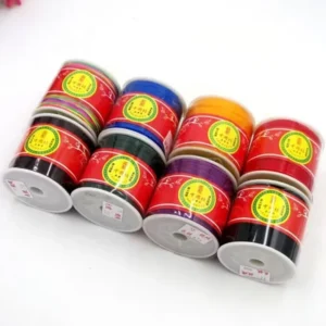 100 Meters 0.8mm for Bracelets Red Polyester Nylon Thread Sewing Thread Chinese Knot Thread for Custom Clothing Manufacturers