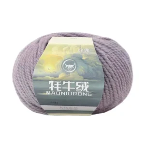 100% Organic Cotton Core Spun Yarn 3 Ply Hand Knitting Medium Weight Sweaters Coats Crochet Scarf