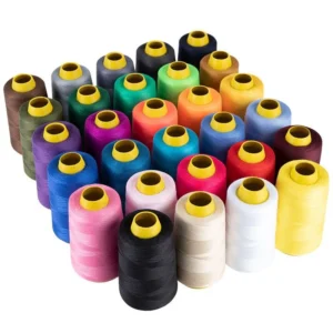 100% Polyester Simple Portable Sewing Yarn 1200M Length Sew Thread