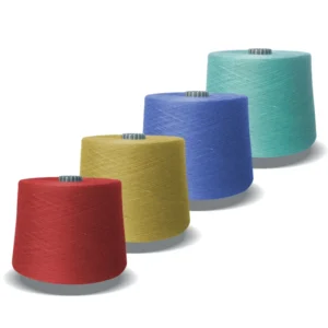 100% Recycled Mercerized Cotton Yarn Open End for Knitting and Weaving Dyed Natural Pattern
