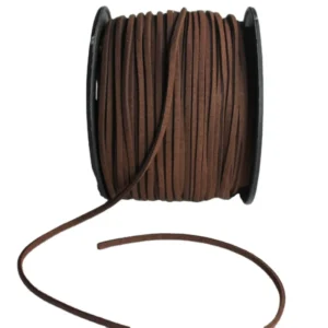 100 yards Roll Leather Lace Beading Thread Faux Suede Cord String With Roll Spool