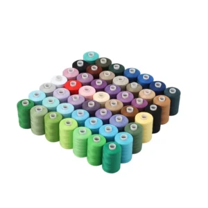 1000 Yards High Speed 402 Polyester Sewing Thread Colorful Combination Household Use Hand Sewing Small Items Thin Two Strand
