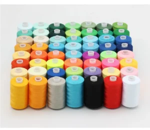 1000Y Customizable 40S/2 Polyester Sewing Thread Sets Multi-Color Hand Embroidery for Beginner for Needlework & Gifts