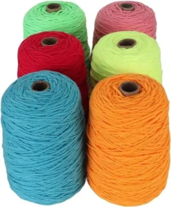 1000g Tufting Yarn Rug Tufting Yarn Cone Knitting Yarn