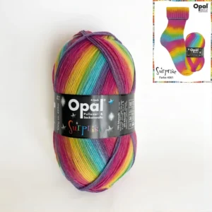 100g Ball Opal Surprise 75% Virgin Wool Superwash 25% Polyamide Fingering Weight Melanged Color Hand Knitting Yarn for Sock Scarf