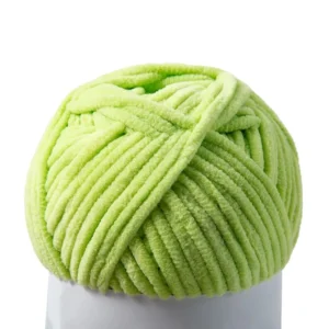 100gr 132yds Soft Velvet Chenille Baby Blanket Yarn for Crochet Weaving Craft Amigurumi Yarn