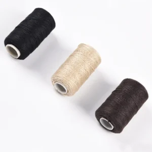 12pcs Box Knots Nylon Polyester Hair Extension Strong Stretchy Elastic Weaving Thread String for Braiding and Weaving