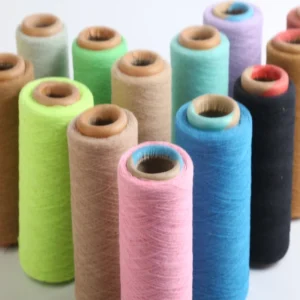 14/1 16/1 20/1 Recycled Polyester Cotton Yarn Dyeing Pattern Knitting