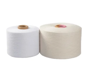 14s/1 Pre fiber Recycle Cotton Yarn Recycled Polyester Thread Blended Yarn for Knitting