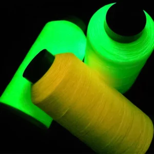 150D/2 High Bright Glow in the Dark Luminous Sewing Yarn Luminescent Fluorescent Embroidery Thread for Label