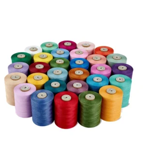 150d 0.8mm 30 Meters Waxed Thread Leather Sewing Waxed Thread for Leather DIY Bookbinding Shoe Repairing Leather Projects