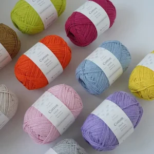 1mm Hollow Cotton Dyed Thread for Crocheting Bags and Hand Knitting DIY Crochet Hat Stranded Thread Special for Crafting