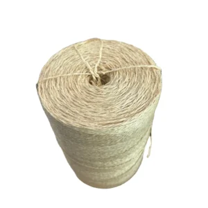 2 3mm 2 Strand Eco Friendly Raw Sisal Yarn 4kg Roll for Weaving DIY Decoration & Florist Bundling