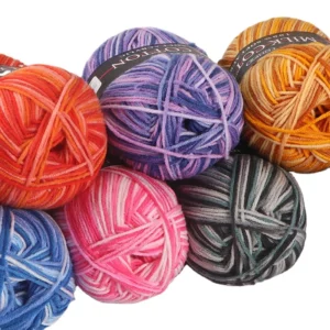 200g Milk Cotton Yarn 3ply Fancy Sock Yarn