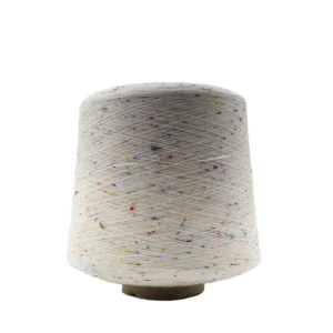 21S 100% Cotton 4 Colors Dot Yarn Fancy Yarn for Knitting Factory Direct Sales