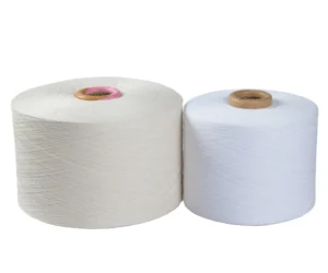 21s/1 Pre fiber Recycle Cotton Yarn Recycled Polyester Thread Blended Yarn for Knitting