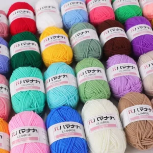 25g Polyester Chenille Bulky Yarn Texturized Fancy Knitting Eco Friendly Dyed High Strength Crochet Sewing Embroidery DIY