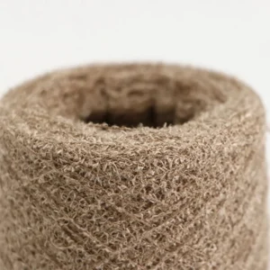 26NM/1 Super Soft Velvet 100% Polyester All Kinds of Blended Yarn Fancy Yarn Supply
