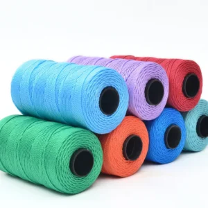 3 Strand Woven Summer Hat Cushion Doll Twisted Baler Twine Miltifilament Polypropylene Thread for Crochet Fishing