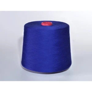 30/1 Colored Dope Dyed 100 Polyester Spun Yarn for Knitting Socks Yarn Hilados De Poliester