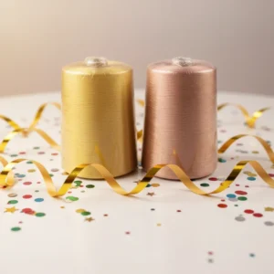 300D 1 Factory Dyed Viscose Rayon Filament 100% Viscose Fancy Yarn for Embroidery
