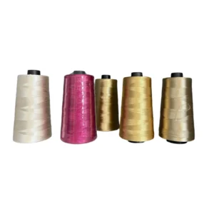 300D/3 400D/3 600D/3 Lustrous Polyester Embroidery Thread Material for Lace Tassel Fringe Smooth Straightness Twisted Thread
