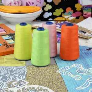 30S 2 Tex 040 Ticket 075 Spun Polyester Eco Friendly Sewing Thread with Low Shrinkage Abrasion Resistance