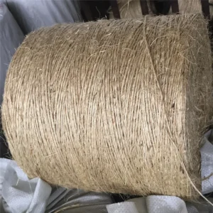 350m kg Eco Friendly Raw Pattern Sisal Spun Yarn Z twist for Knitting Sewing Weaving Embroidery & Ropes Making