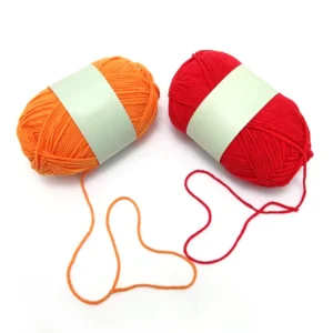 4 Strand Soft Milk Crochet Cotton Knitting Yarn Baby Yarn Acrylic Hand Knitting Thread Crochet Doll Knitting Yarn