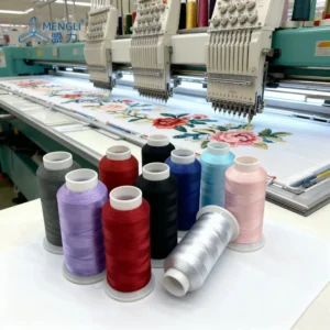 40WT 100% Polyester Thread 4000 Yard Grass Green Olive Green Multiple Color for Industrial Embroidery Machine