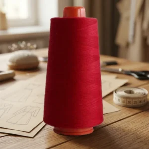40s/2 Color 5000m/Cone 157g/Cone High Tenacity Dyed 100% Polyester Knotless Eco-Friendly Oeko-Tex Certified Thread