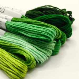 50 Color Eco friendly Polyester Cross Stitch Thread Set 6 Strand Embroidery Floss (8m Length) for DIY Craft Home Decor