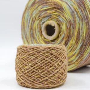 50% Recycled Polyester 45% Acrylic 5% Wool Gradient Fancy Yarn Recycled Polyester Yarn