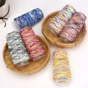 50G Knot Partner Yarn Multicolor Knitting Yarn Threads DIY Needlework Hand Crochet Wool Macrame Yarns