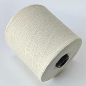 50S 100% Organic Cotton Yarn GOTS OCS Certified Raw White Combed Compact Spun Yarn Moisture Absorbent Eco Friendly Hand Knitting