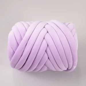 5kg Handmade Crochet Chunky Yarn Super Soft-feeling Solid Color Polyester Fancy Yarn High Strength for Knitting