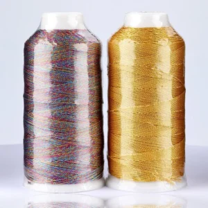 6 Strands High Temperature Resistant Mercerized Filament Metallic Weaving Thread Shiny Stitch Crochet Cross Stitch Embroidery