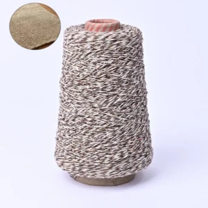 6S 3 Mix Color Recycled Yarn Polyester Cotton Yarn 3kg bobbin for Carpets