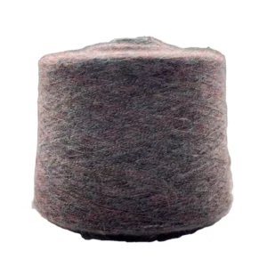 74% Recycled Polyester 17% Acrylic 6% Wool 3% Spandex Heavyweight Brushed Yarn 1 9NM for Dark Winter Knitwear Fancy Yarn