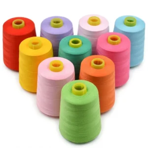 8000 Yard Polyester Sewing Thread 40/2 Thread Cones for Serger Overlock Quilting & Sewing Machines