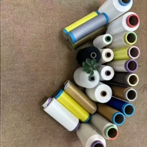 AA Grade GRS Certified 100% Recycled Polyester DTY Yarn 75D 36F Eco Friendly Sustainable Fiber for Knitting & Weaving No MOQ
