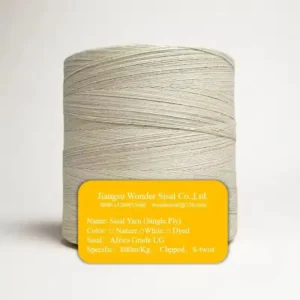 Agricultural Binding Twine Bulk Natural Cordage Organic Twine Biodegradable Sisal Yarn for Farm Garden Industrial Hemp Rope