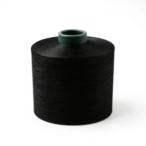 Anti-bacterial 200D/96F BLACK SIM DTY Oil Repellent Odor Resistant Moisture Wicking Anti-UV Yarn for Textile Weaving