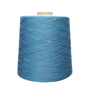 Aramid Yarn 40S Blue Grey High Tenacity Organic Cotton Yarn Dyed Sewing Function Colors Yarn