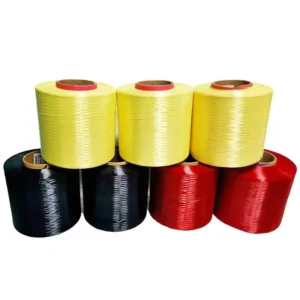 Black High Strength Fireproof High Temperture Resistant 100-3000D Kevlars Para Aramid Fiber Yarn Thread